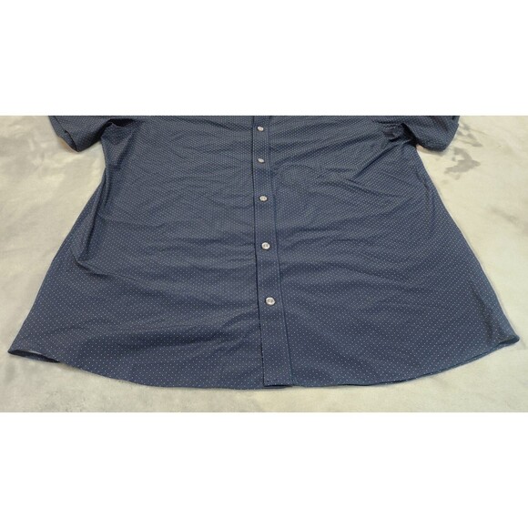 NWT Flag & Anthem Men's Large Navy SS Commuter Shirt - Picture 6 of 9